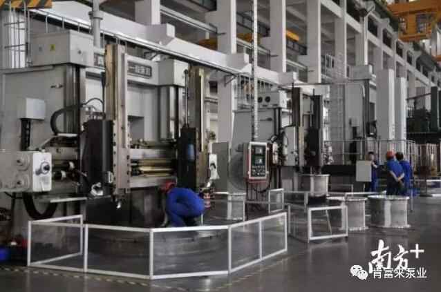65年来，华体网页版登录入口-华体(中国)一直专注于泵领域的研究和应用，图为华体网页版登录入口-华体(中国)车间